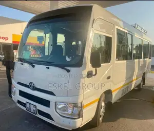 Toyota Coaster Bus for Rent Come With a Driver