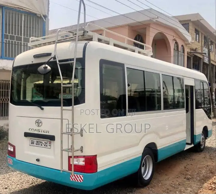 Toyota Coaster Bus for Rent Come With a Driver