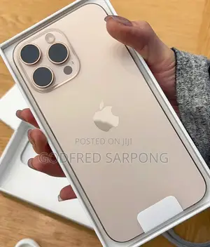 New Apple iPhone 16 Pro Max 256 GB Gold