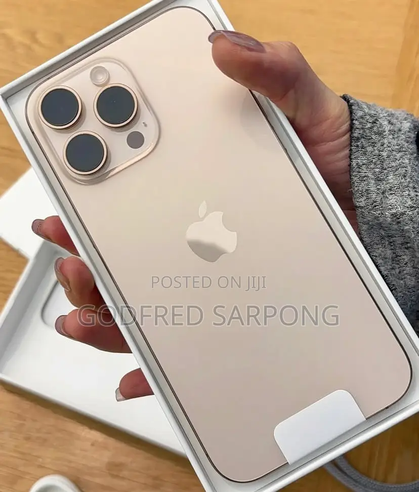 New Apple iPhone 16 Pro Max 256 GB Gold