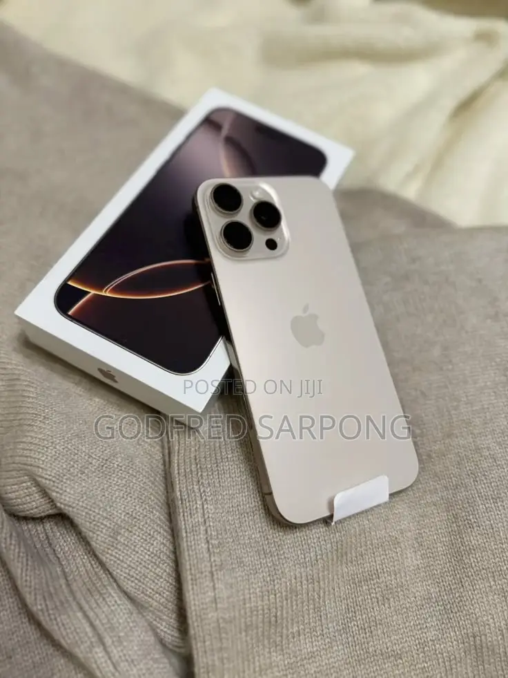 New Apple iPhone 16 Pro Max 256 GB Gold