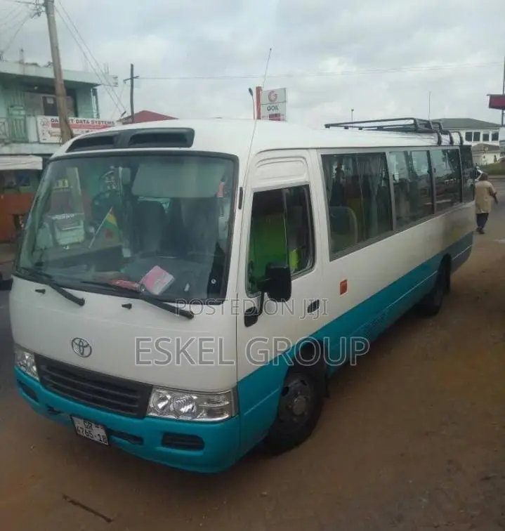 Toyota Coaster Bus for Rent Come With a Driver