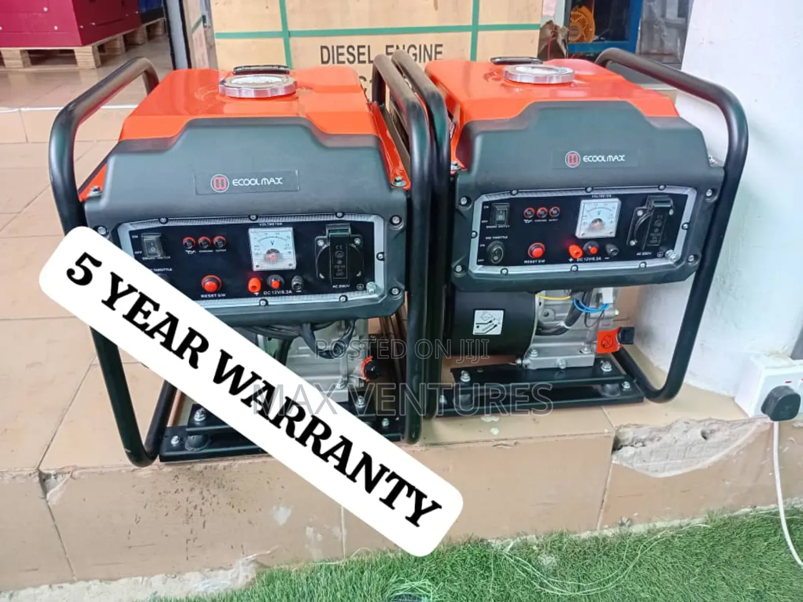 Inventive 7kva 8kw Ecoolmax Generator Petrol Inverter 7kva