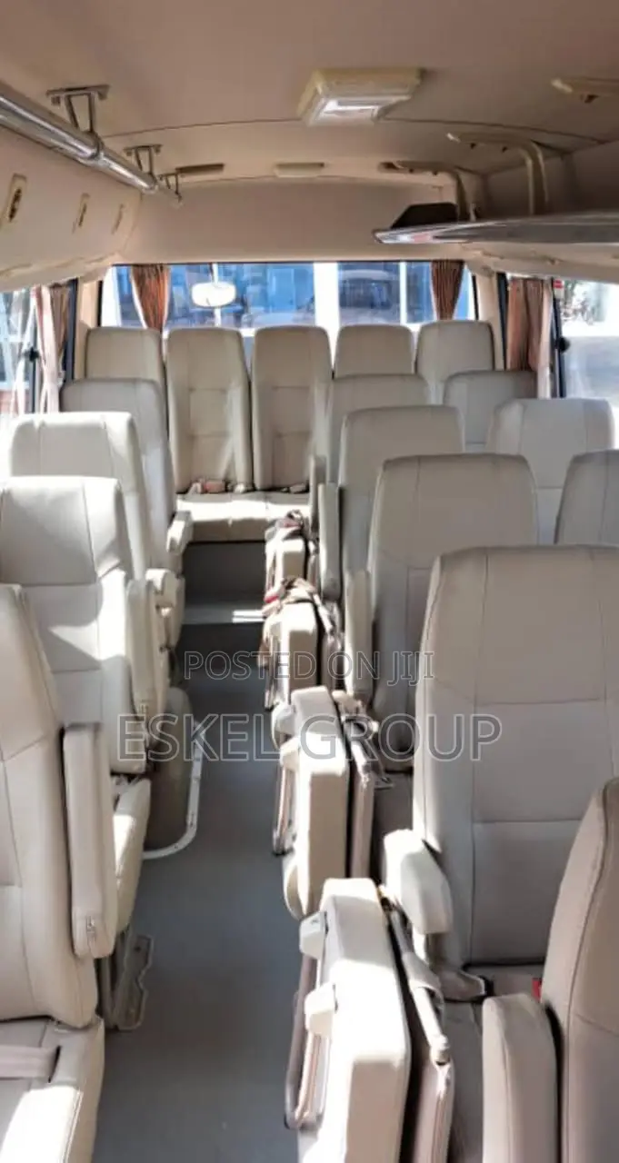 Toyota Coaster Bus for Rent Come With a Driver