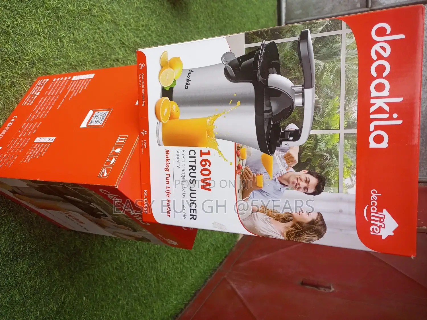 Stainless Steel Body Decakila 160w Citrus Juicer Machine