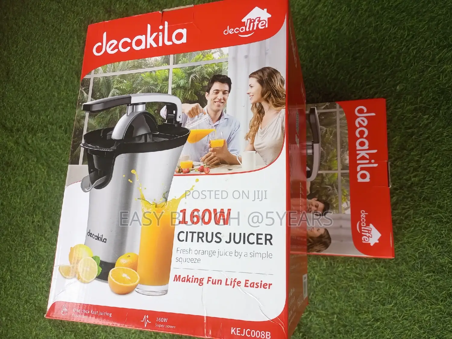 Suitable Decakila Squeeze 160w Citrus Juicer Energy System