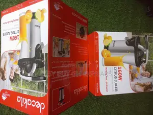 Long Lasting Decakila Squeeze 160w Citrus Juicer System
