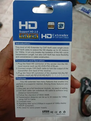 30m Hdmi Over Ethernet Extender Hd