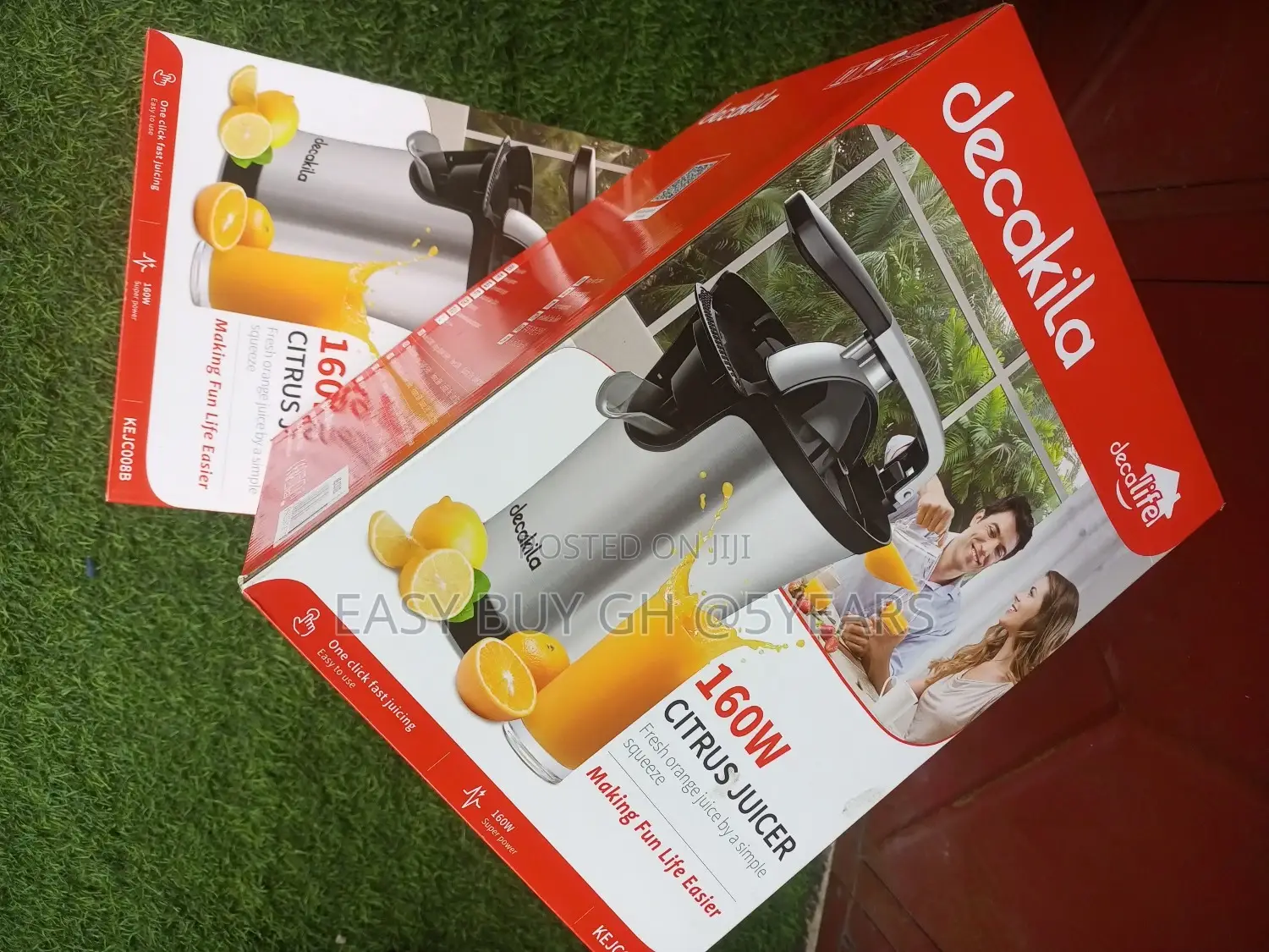 Fast Acting Decakila Citrus 160w Juicer Machine