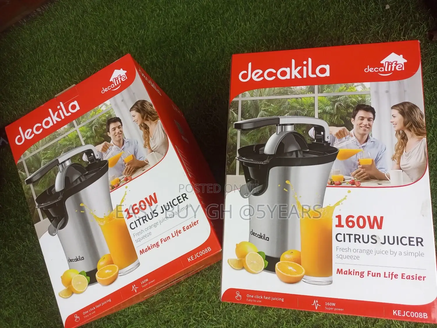 Decakila 160w Outstanding Squeeze Juicer Energy System