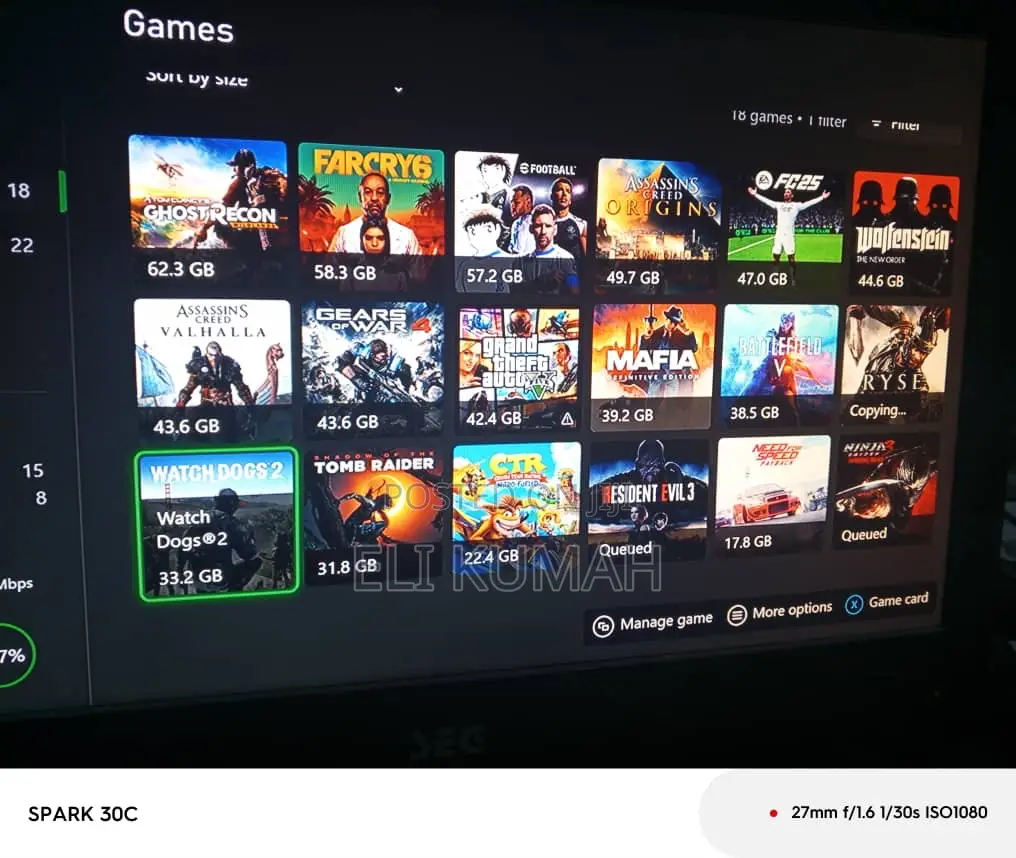 Xbox Games Installation