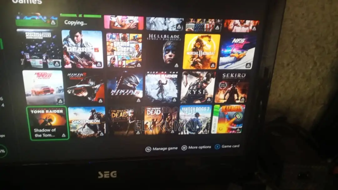 Xbox Games Installation