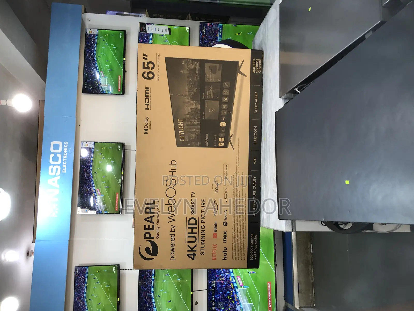 Clear Picture View of Pearl 65 Inches Full Uhd Available