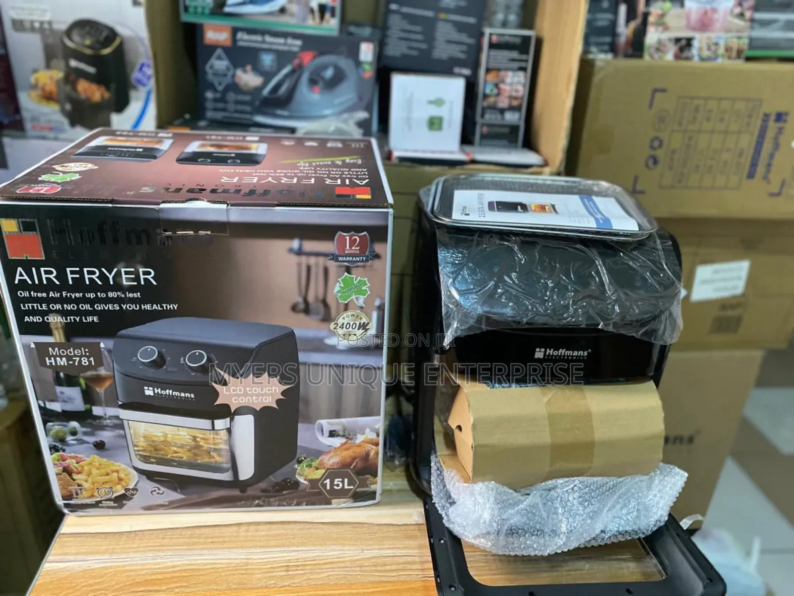 High Efficient Hoffman 15l Airfryer 2400w