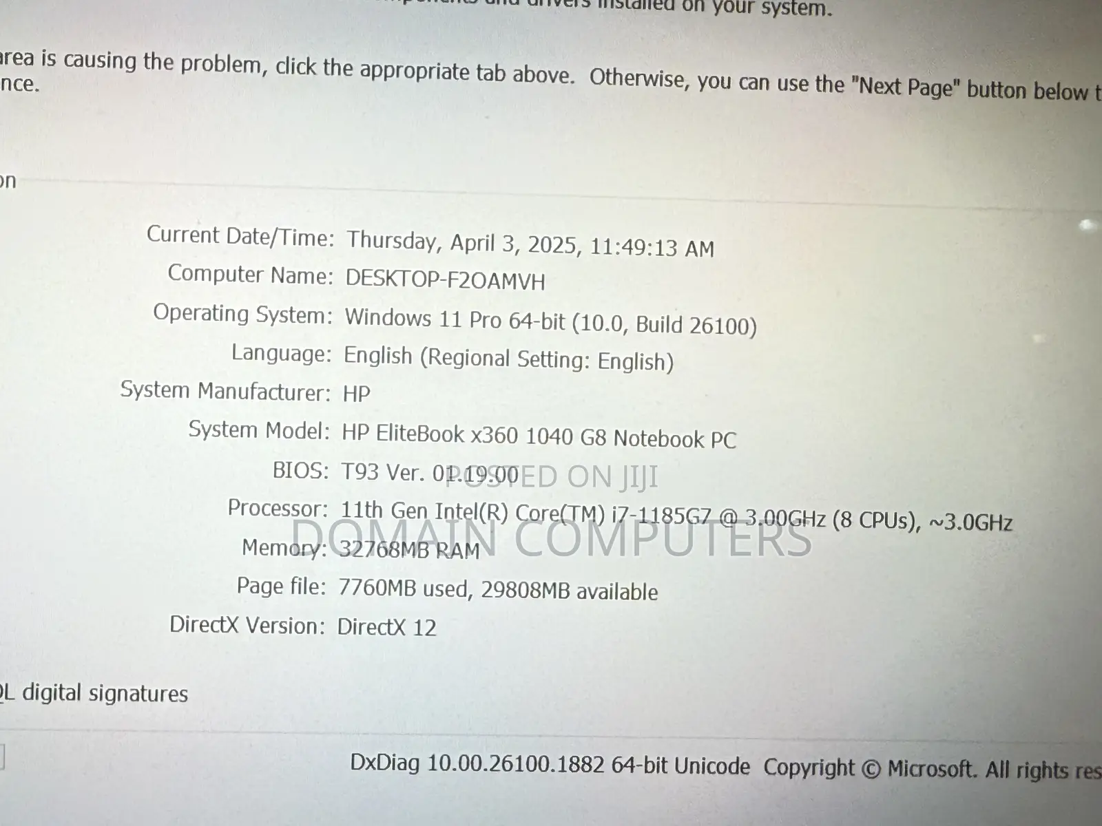 Laptop HP EliteBook 1040 G8 32GB Intel Core I7 SSD 512GB