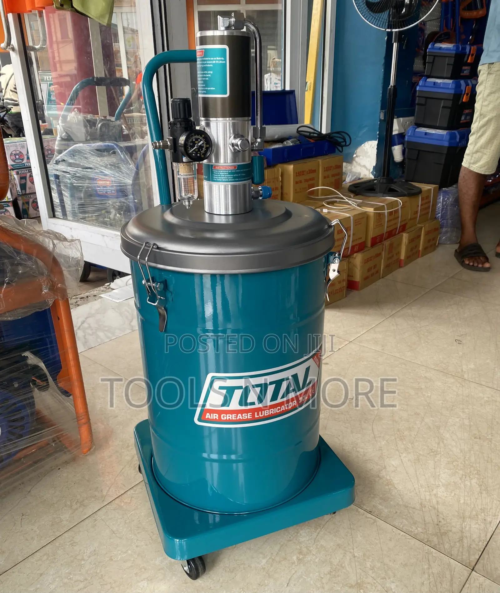 Total Air Grease Lubricator 30l