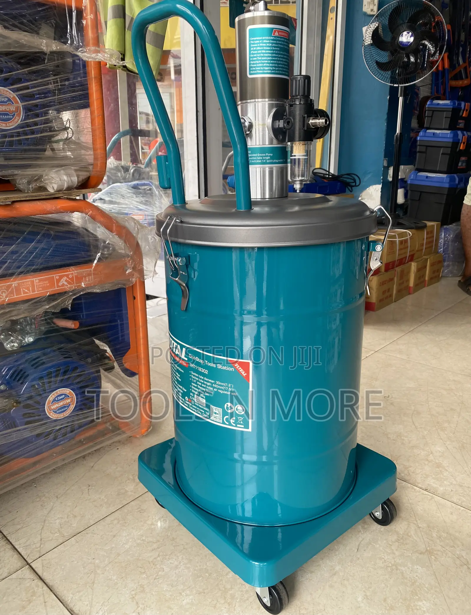 Total Air Grease Lubricator 30l