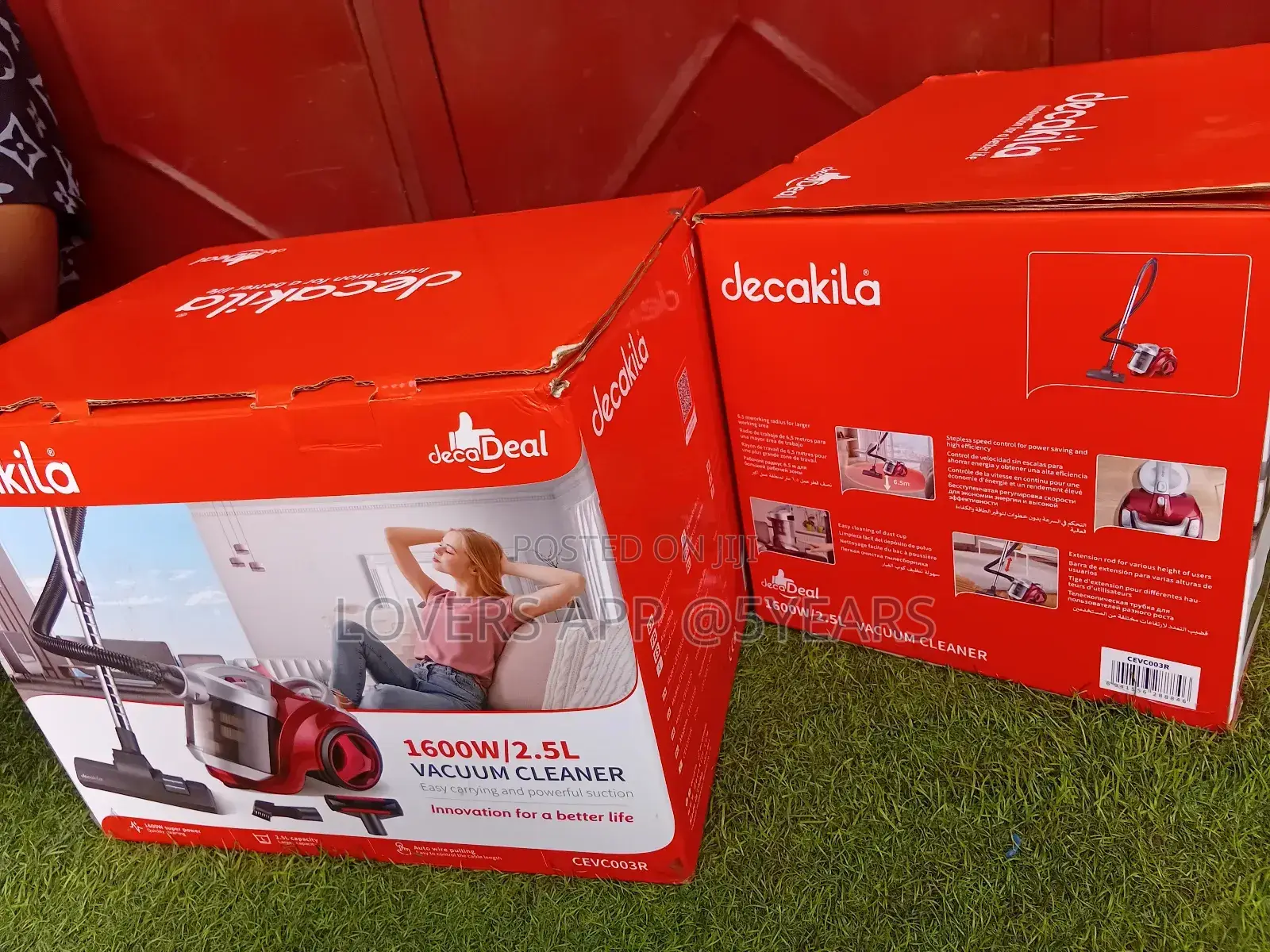 Your Favourite Decakila 1600w/2.5l Vacuum Cleaner Decakila