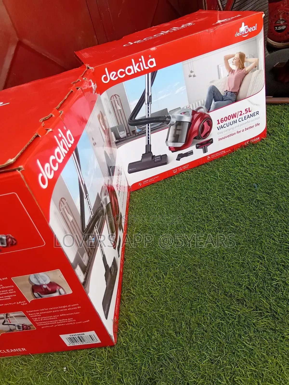 Satisfied 1600w/2.5l Vacuum Cleaner Decakila