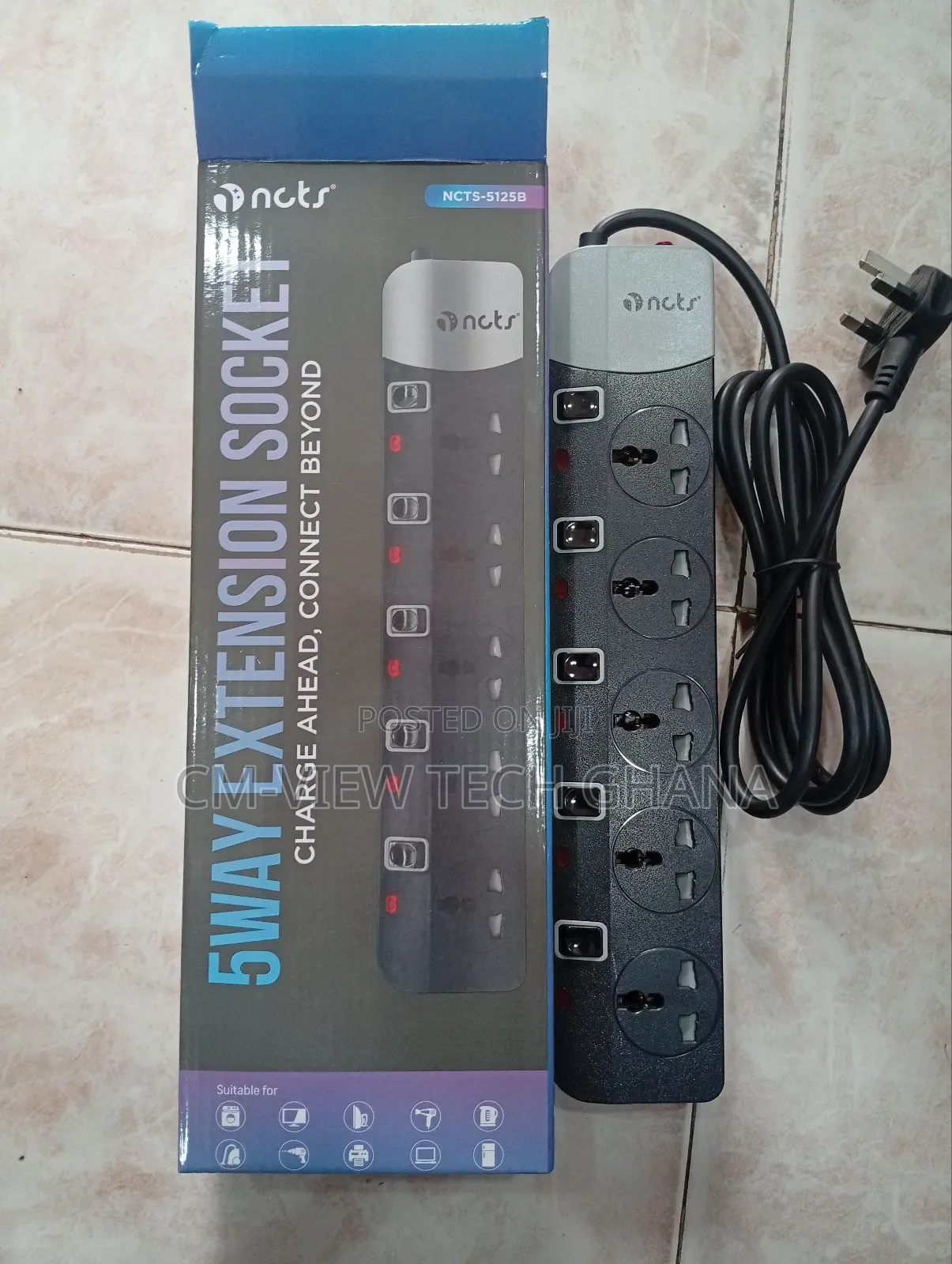 5way Extension Socket