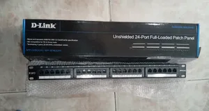 24port Cat6 Patch Panel D-Link