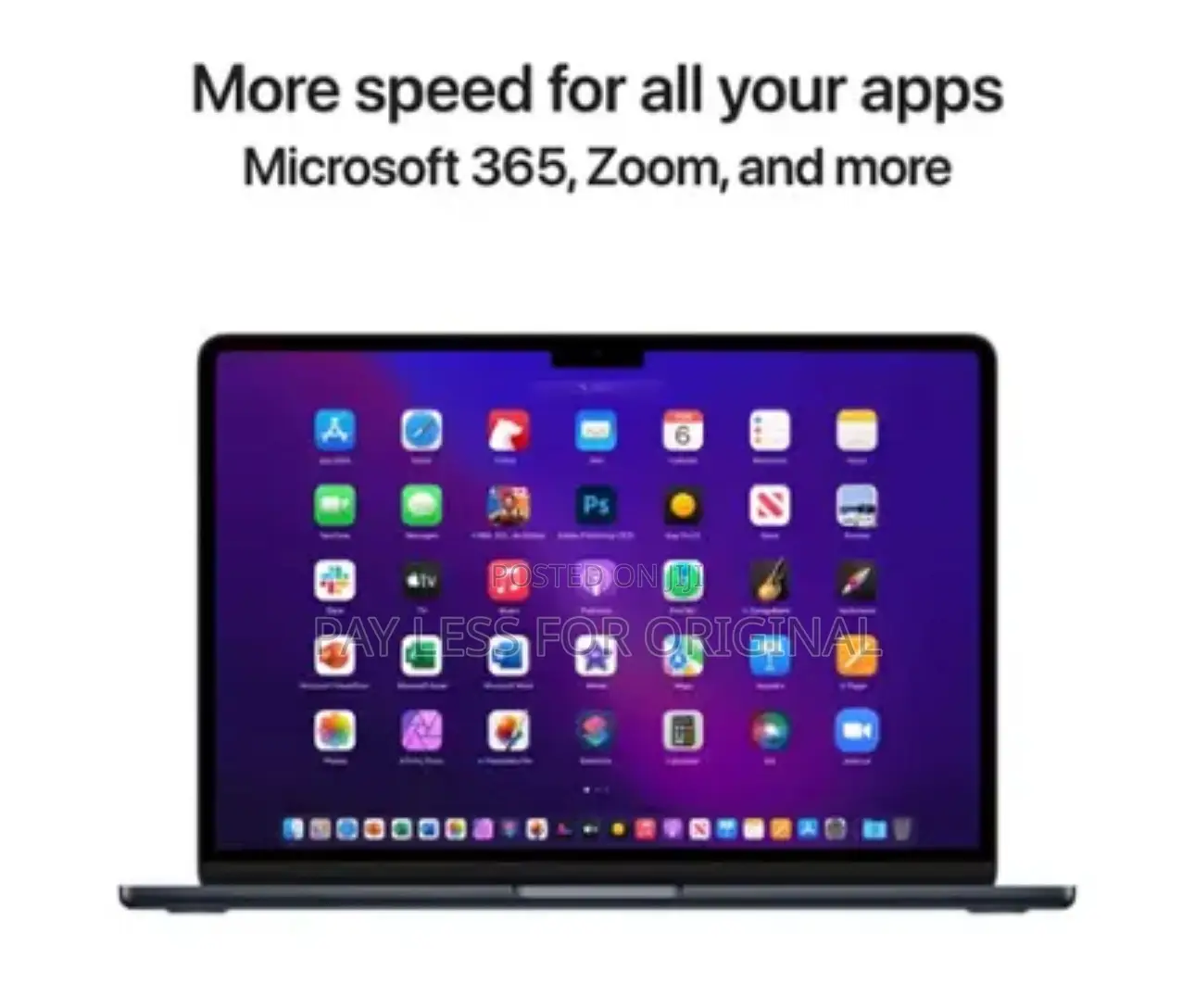 New Laptop Apple MacBook Air 2022 M2 16GB Apple M2 SSD 256GB