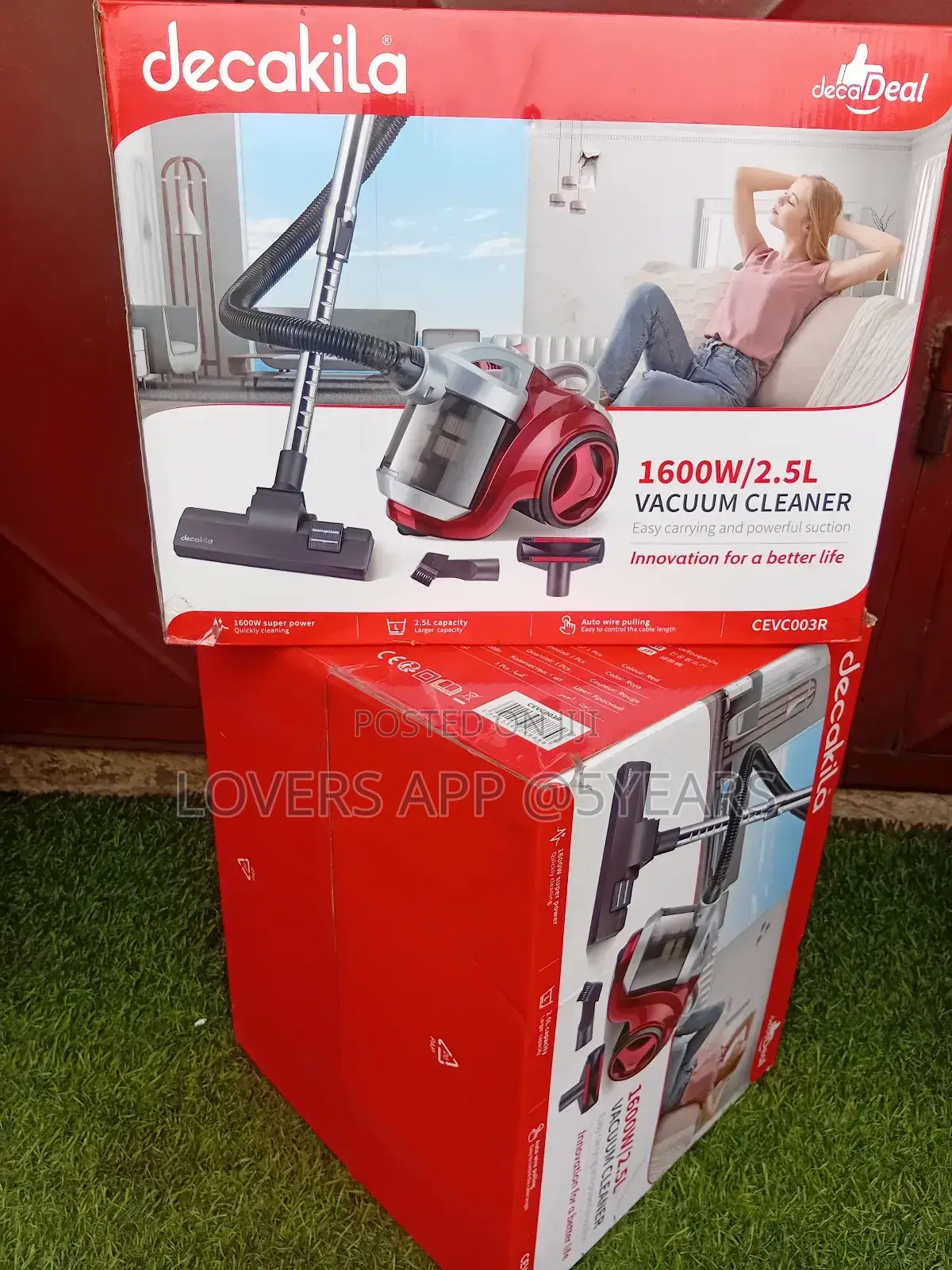 Proven Results Decakila 1600w/2.5l Vacuum Cleaner Decakila
