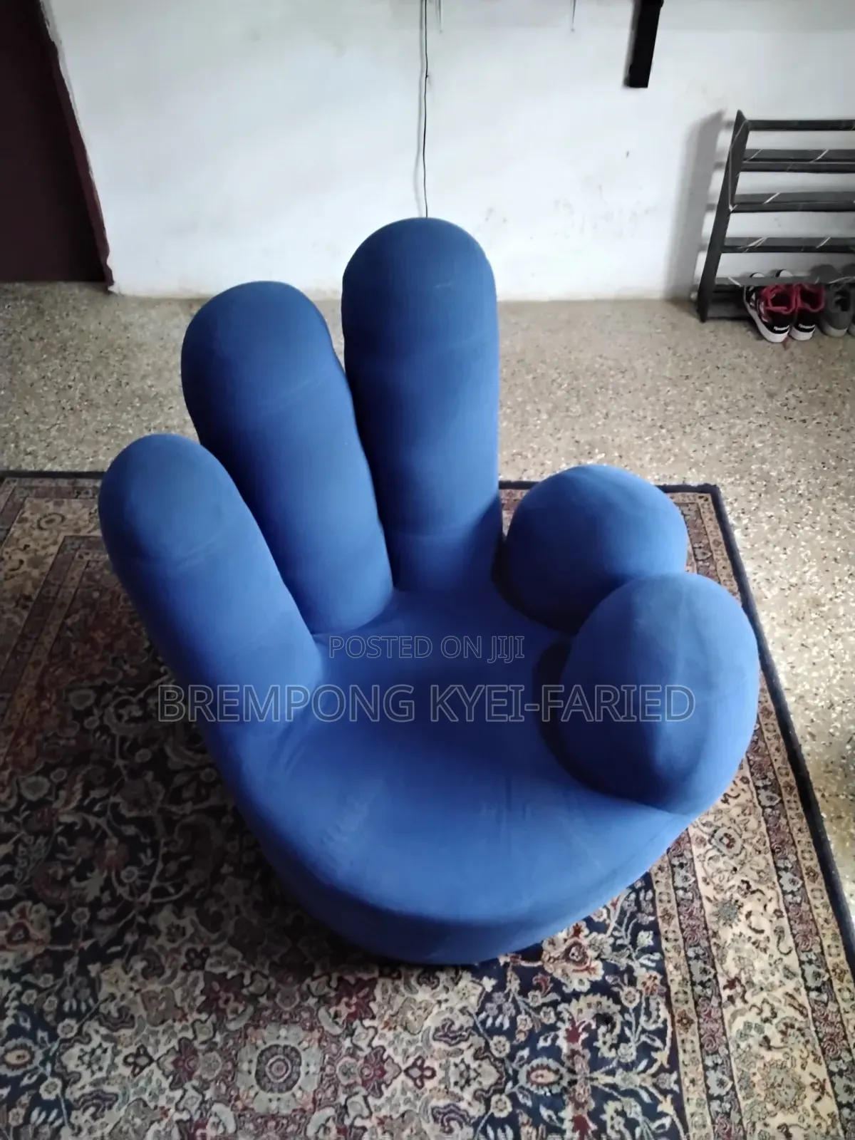 Quality Blue-Hand Chair