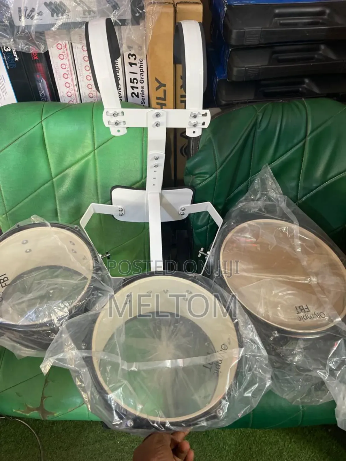 Olympic 3-Piece Carrier Marching Drumset