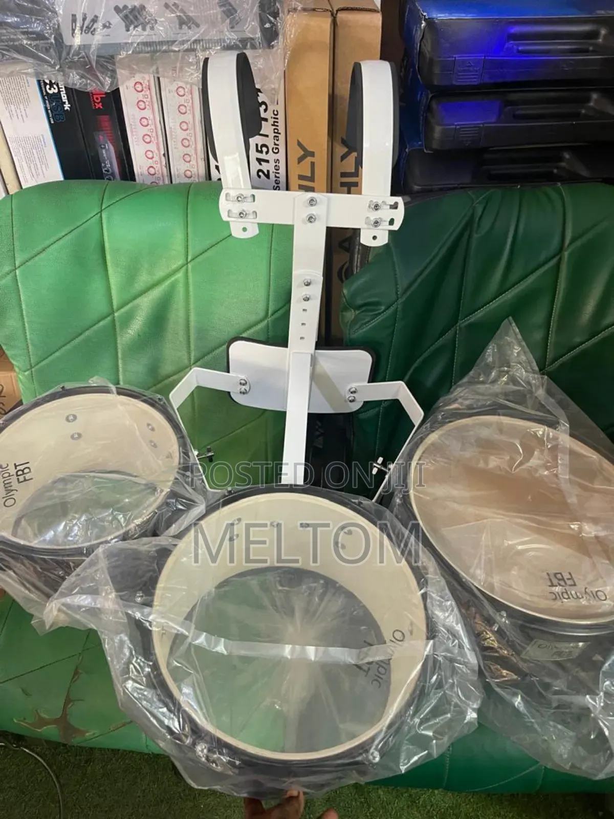 Olympic 3-Piece Carrier Marching Drumset