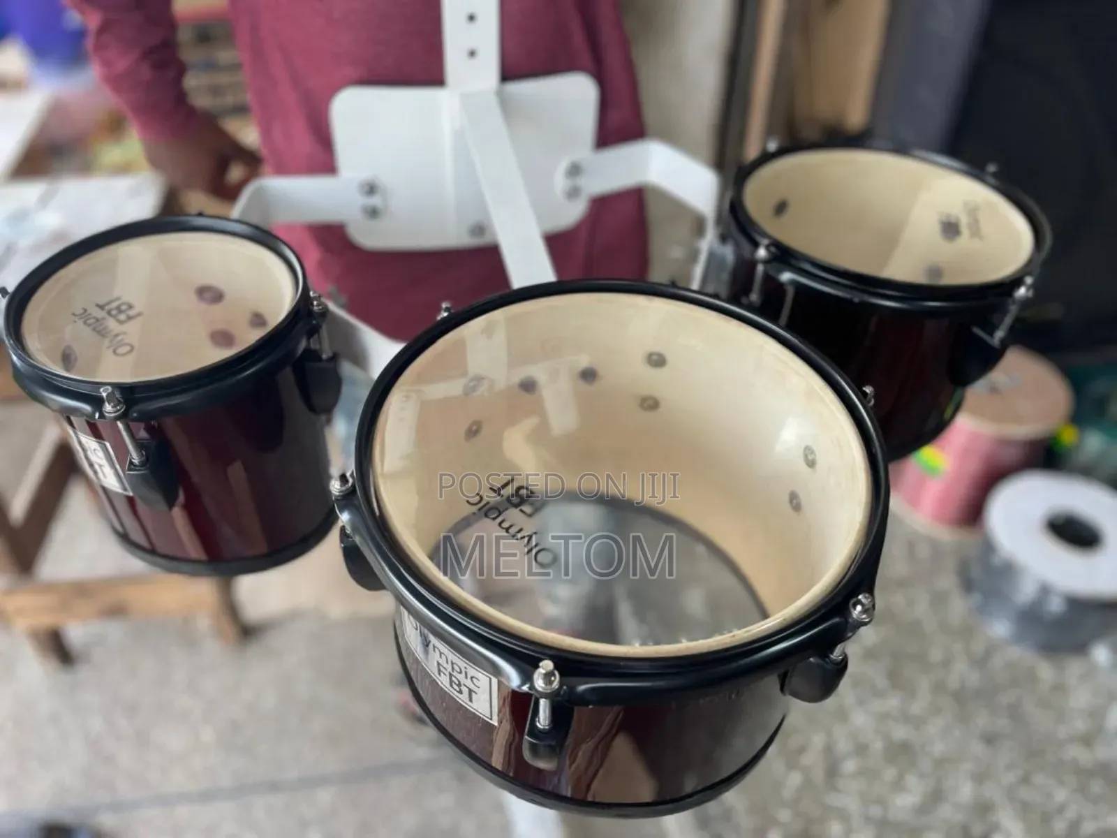 Olympic 3-Piece Carrier Marching Drumset