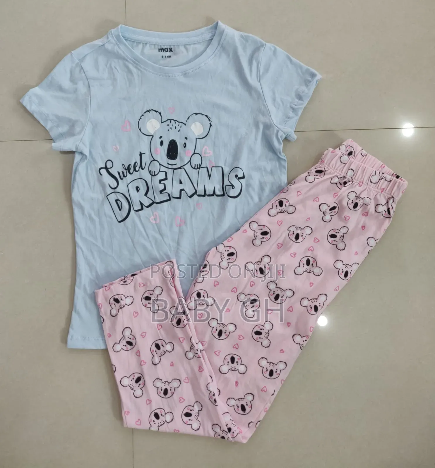 Max Kids Pyjamas for Girls