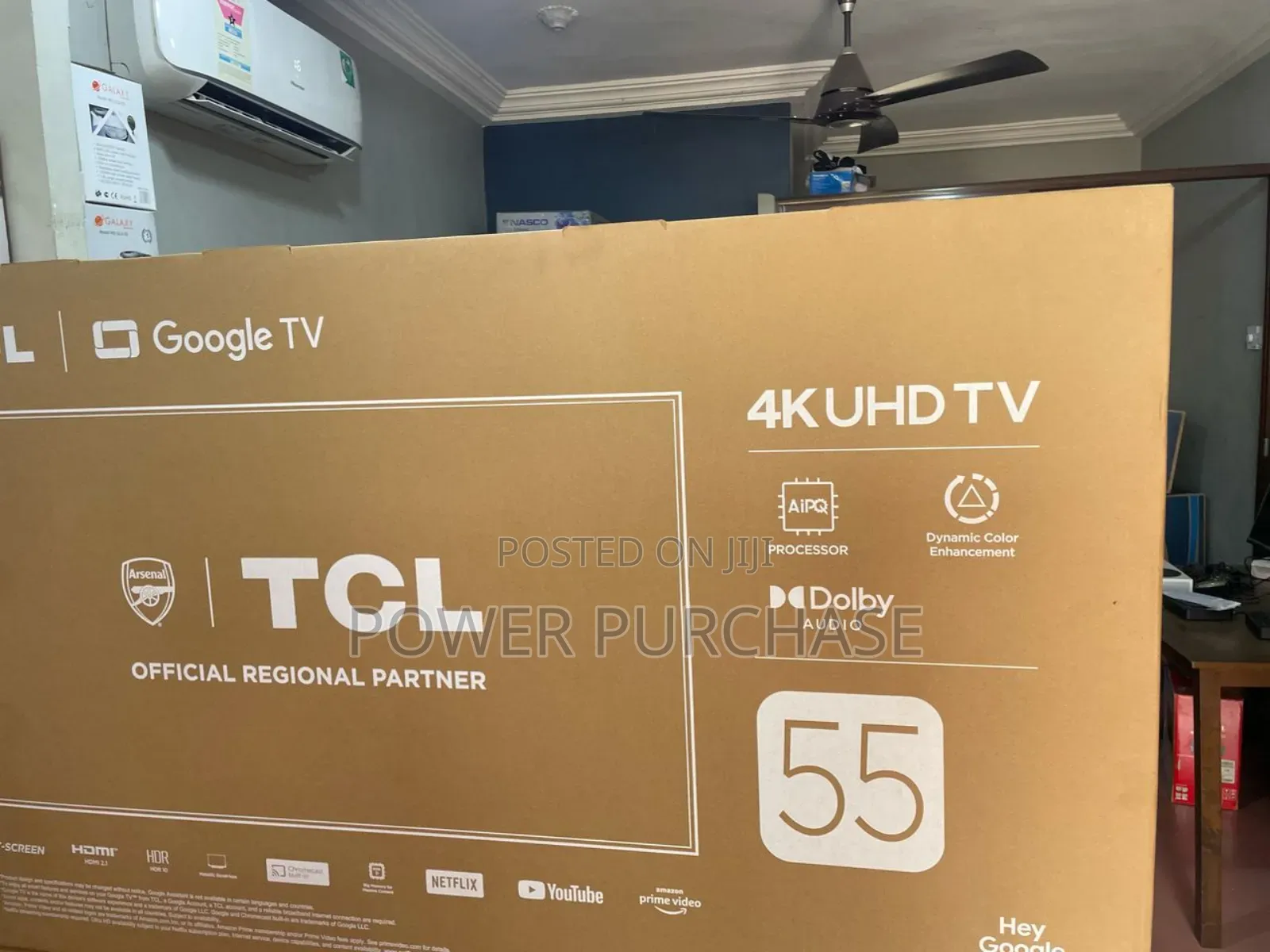 Monumental TCL 55"Inch 55p635 Tv