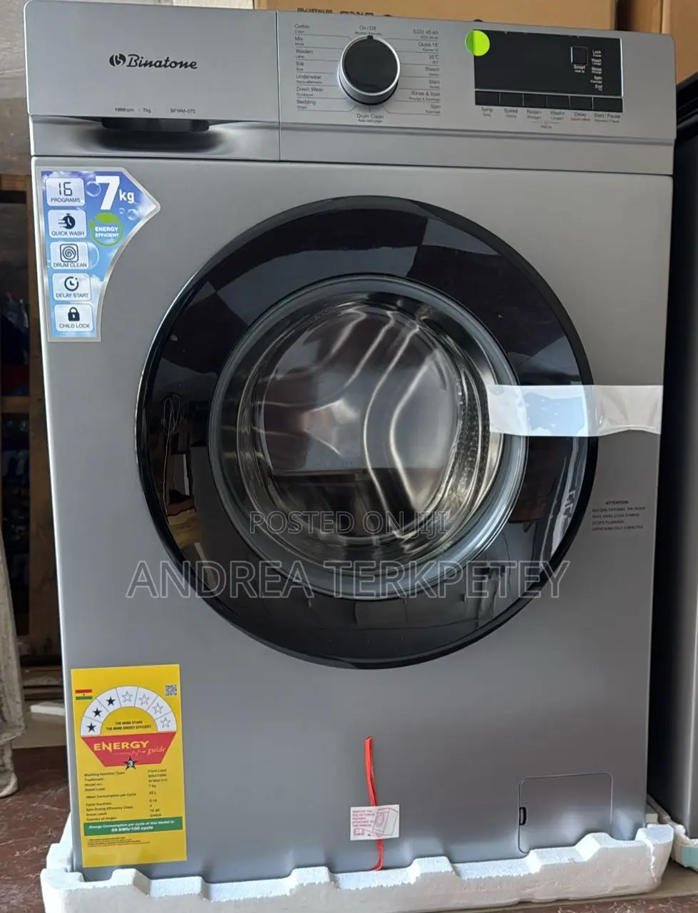 Automatic Washing Machine 7kg. Front Load