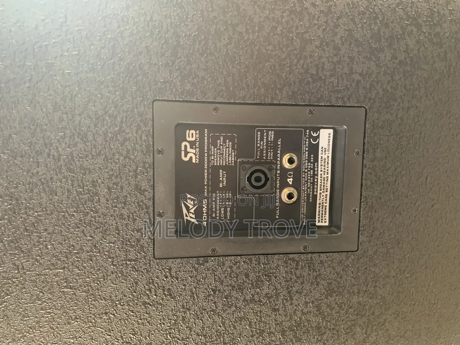 Peavey Sp 6 Full Range Speakers [1pair]