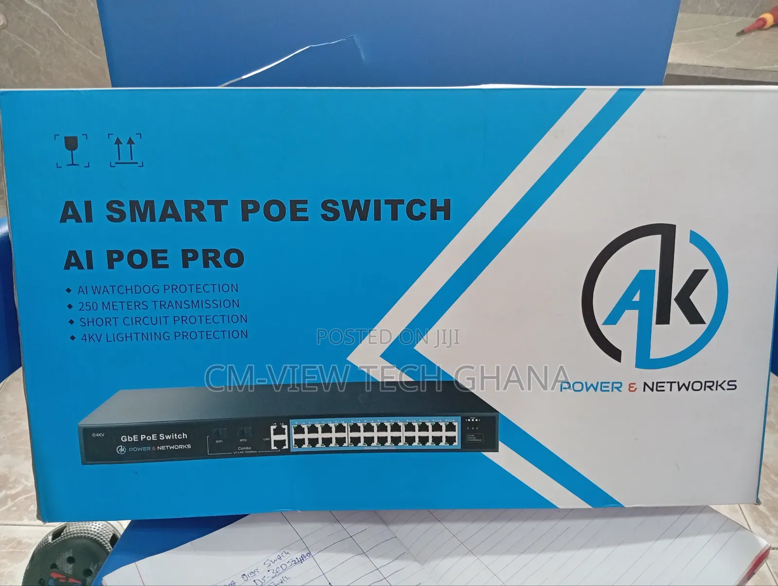 24port Ai Smart Poe Switch Unmanaged