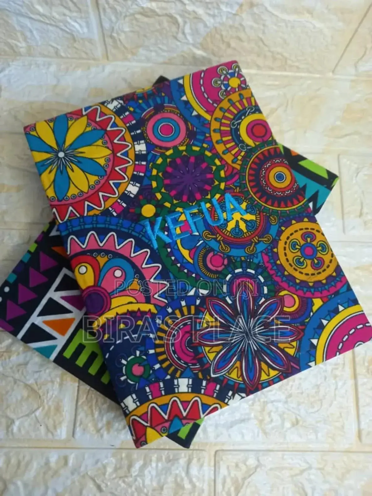 African Print Customised Diaries