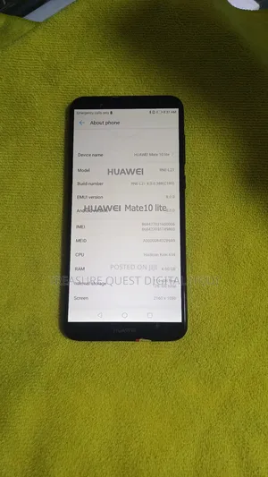 Huawei Mate 10 Lite 64 GB Black