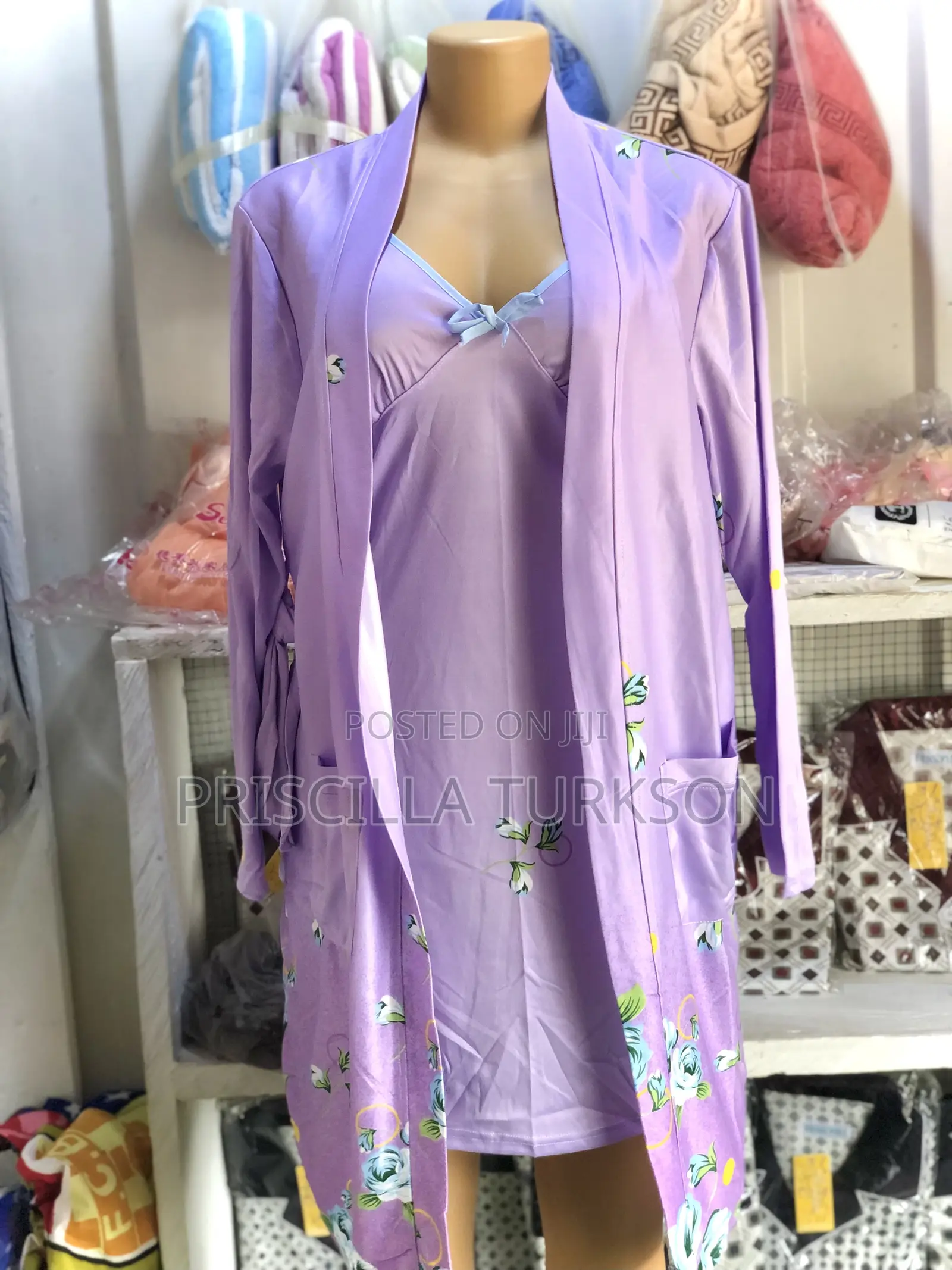 Purple Colored Night Wear