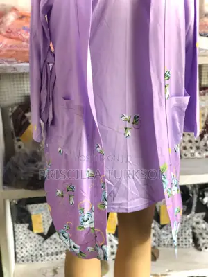 Purple Colored Night Wear