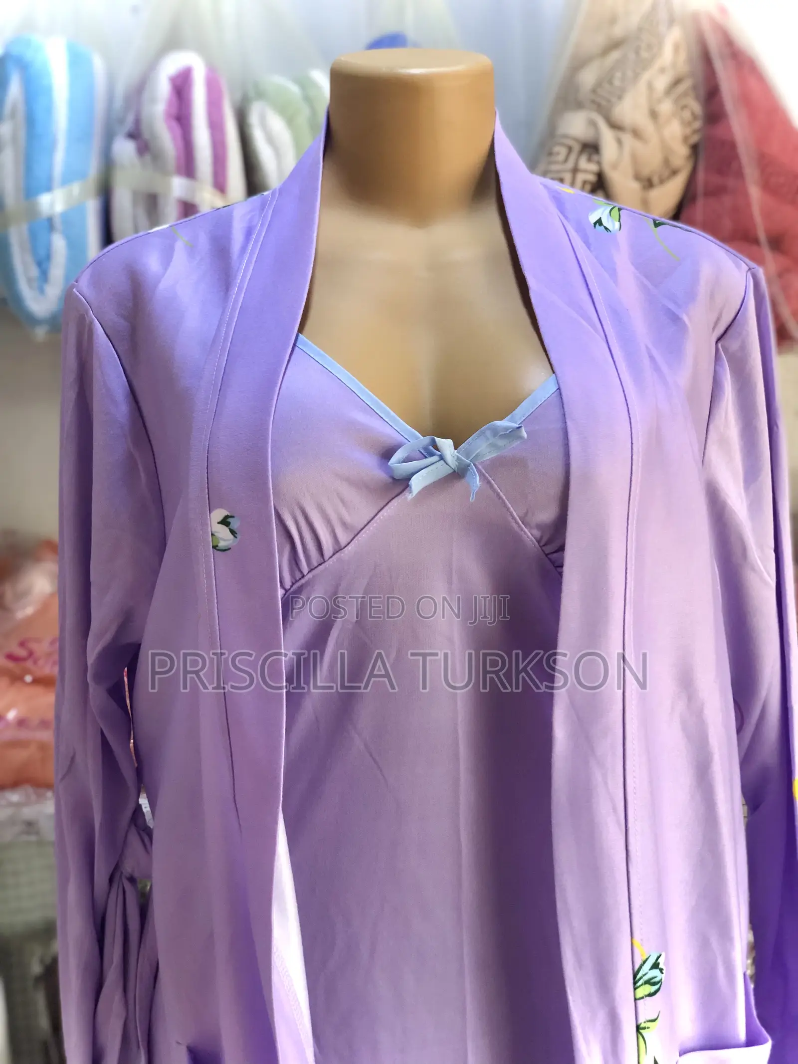 Purple Colored Night Wear