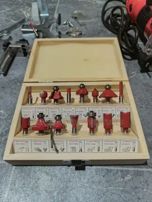 Router/Trimming/ Milling Machine With 15 > Router Bit Sets