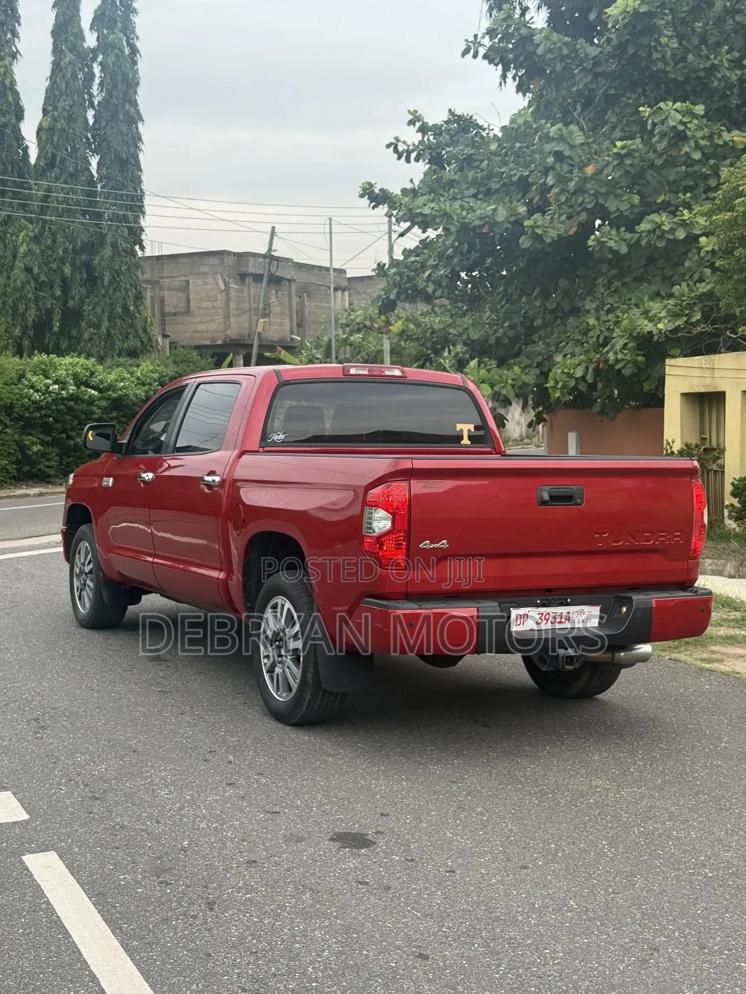 Toyota Tundra 2018 Red