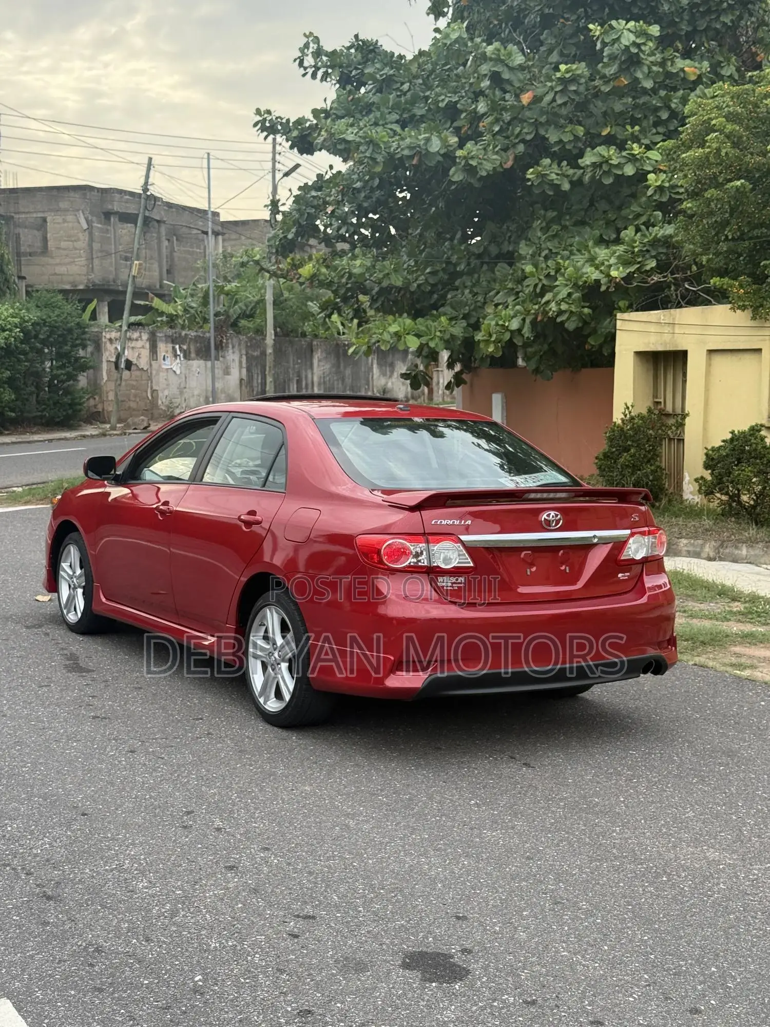 Toyota Corolla S 4dr Sedan (1.8L 4cyl 4A) 2013 Red