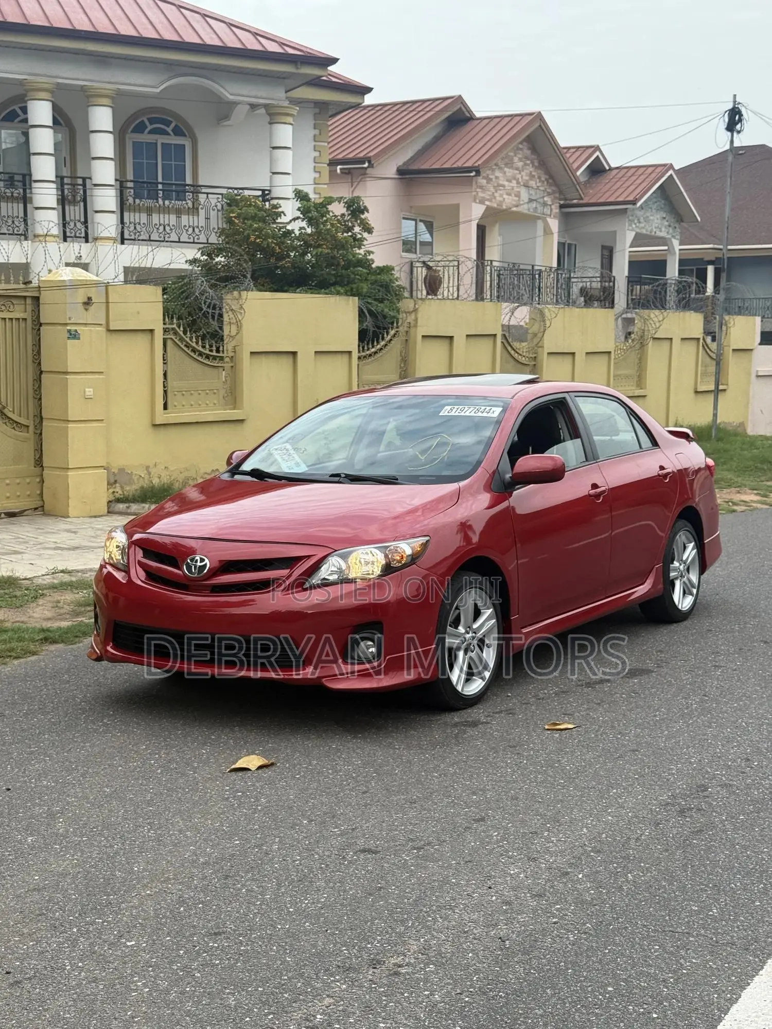 Toyota Corolla S 4dr Sedan (1.8L 4cyl 4A) 2013 Red