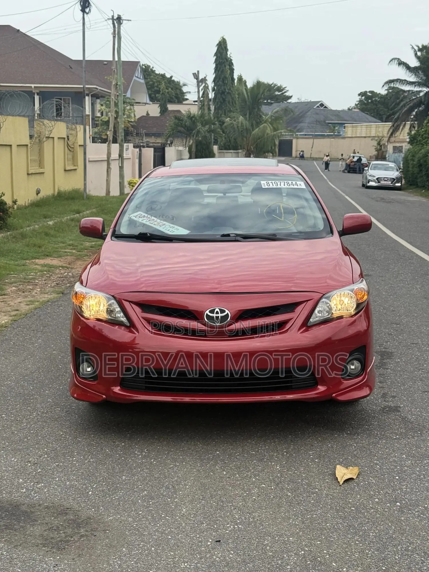 Toyota Corolla S 4dr Sedan (1.8L 4cyl 4A) 2013 Red
