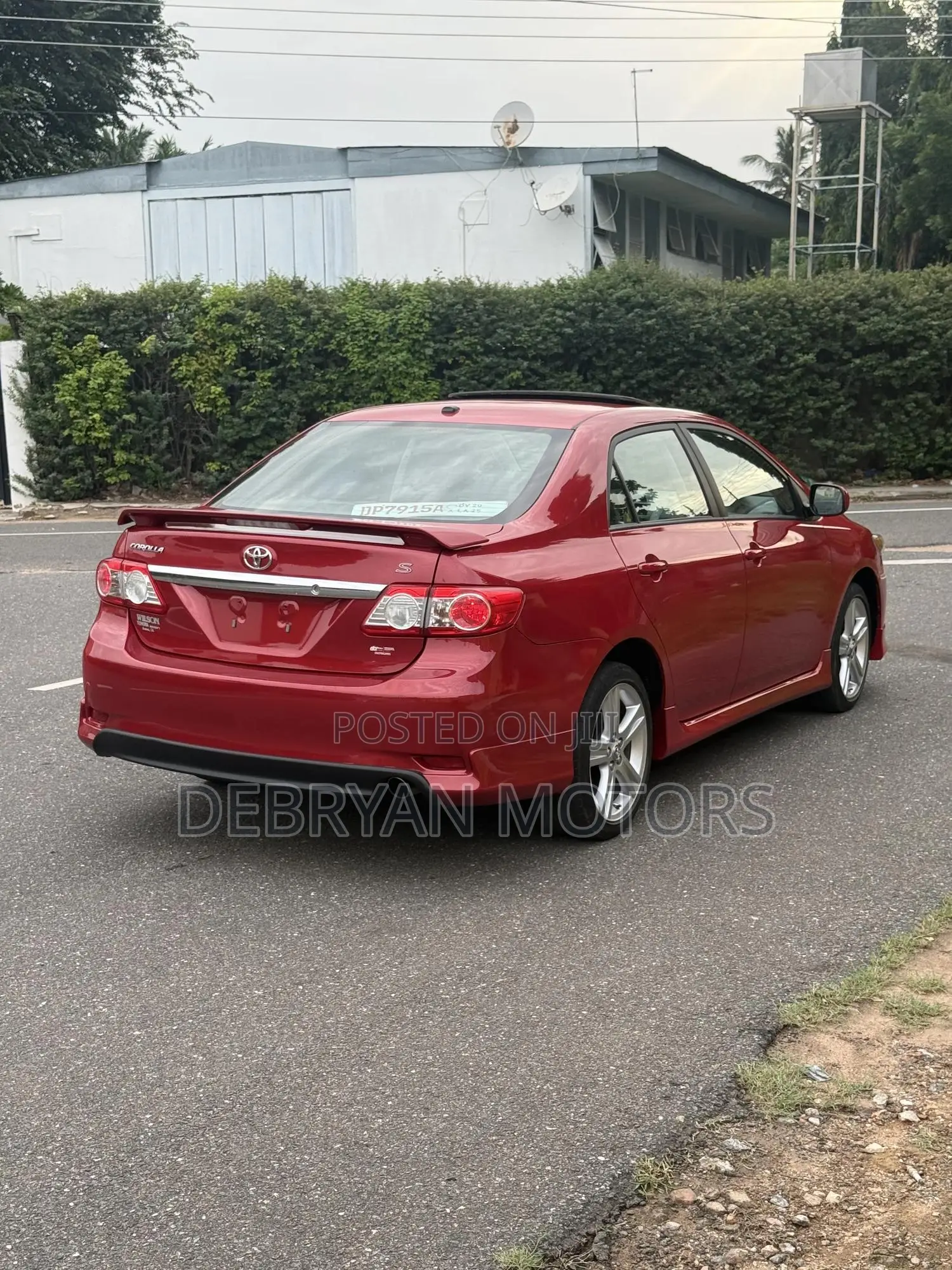 Toyota Corolla S 4dr Sedan (1.8L 4cyl 4A) 2013 Red