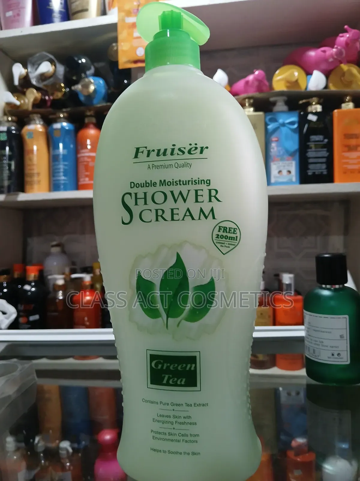 Fruiser Double Moisturising Green Tea Shower Bath