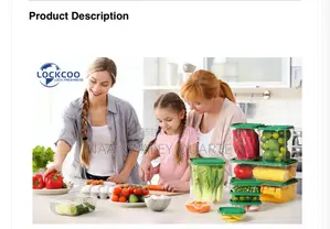 17pcs Food Storage Containers Set