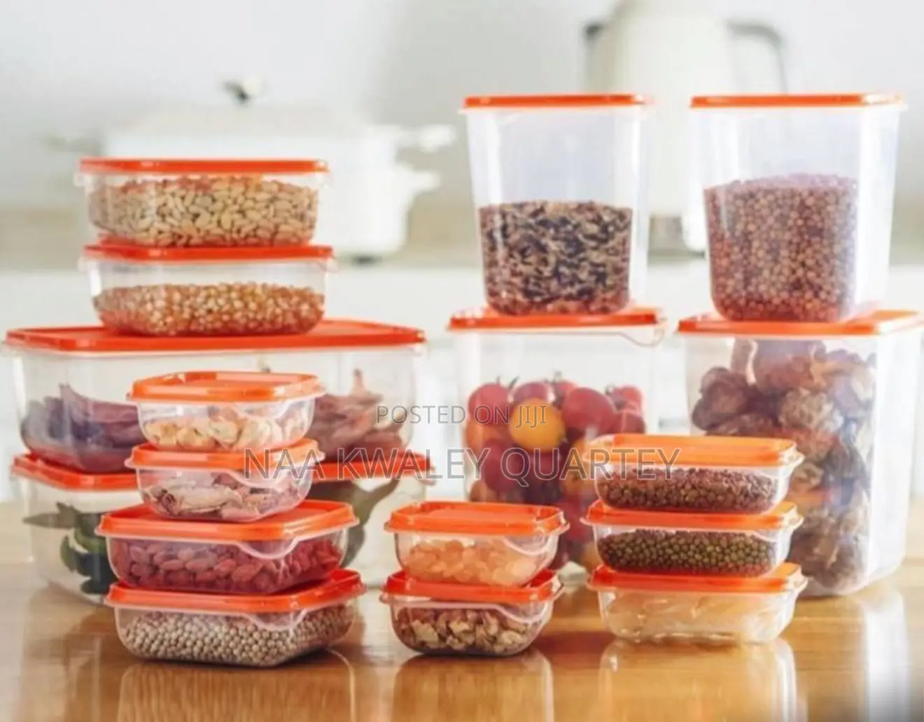 17pcs Food Storage Containers Set